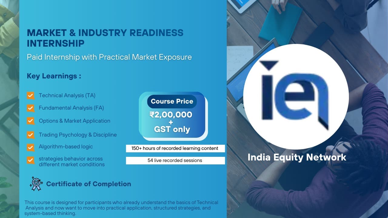 Paid Internship with Practical Market Exposure